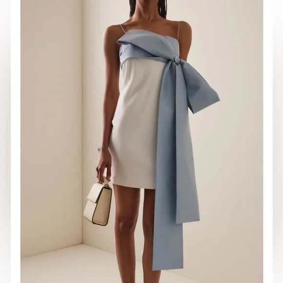 Bernadette Riviera Bart Crepe Mini Dress - Picture 1 of 10